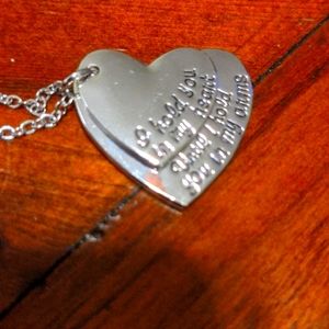 I hold you in my heart Necklace